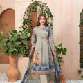 3 piece unstitch lawn collection Mon Tresor by Tawakkal Fabrics
