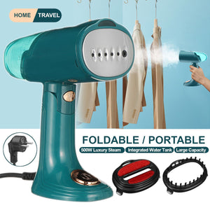 Handheld Garment Steamer 120ml Portable Electric Iron Steamer Garment Handheld Household Fabric Steam Iron for Clothes 1500W - My Store