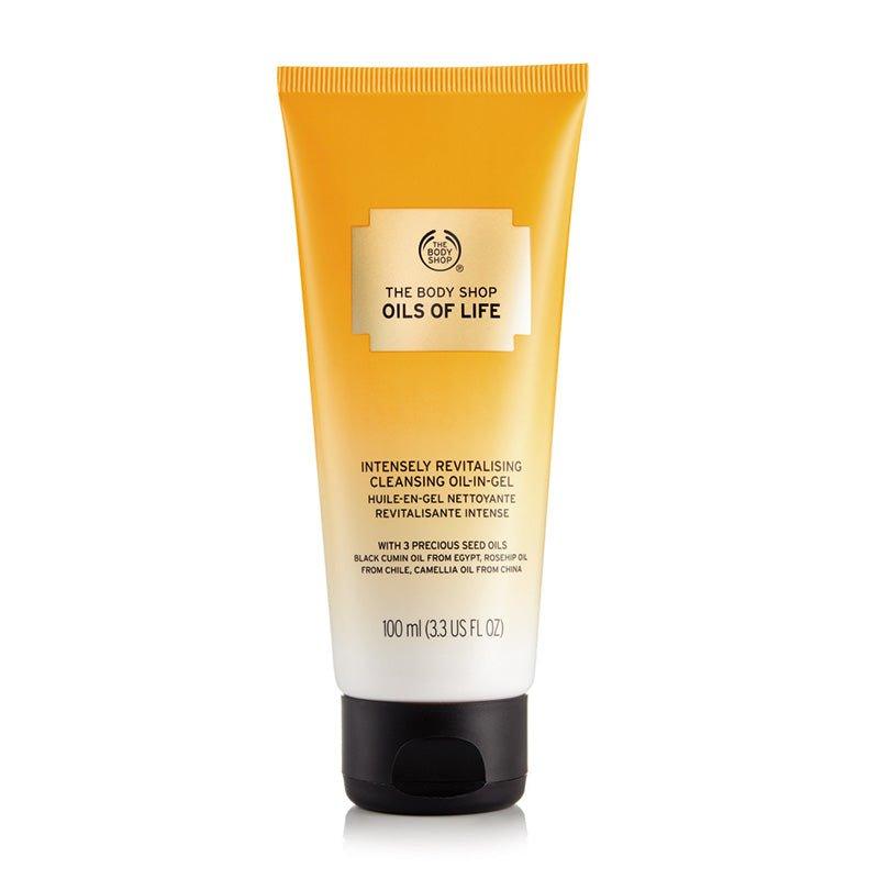 The Body Shop Oils Of Life Intensel Revitalising Cleansing Oil-In-Gel 100Ml