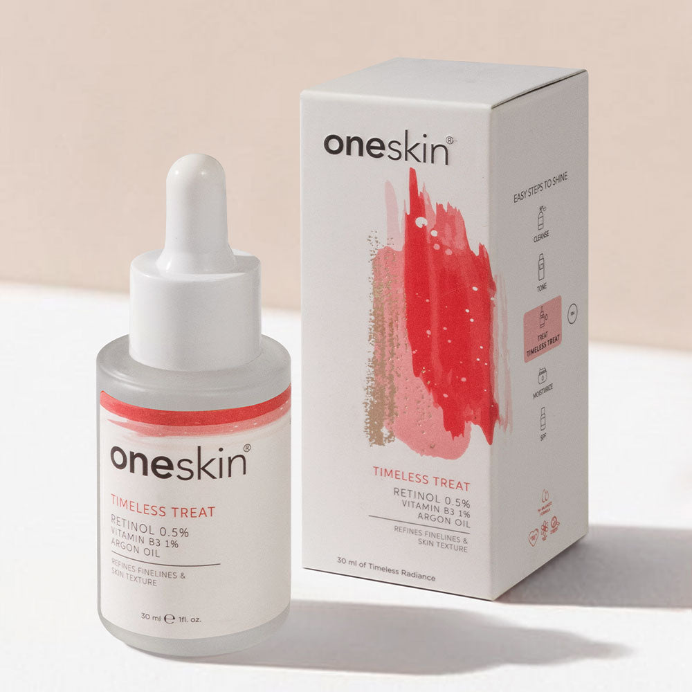 Oneskin - Timeless Treat - Retinol 0.5%, Vitamin B3 1%, Argan Oil - 30ml