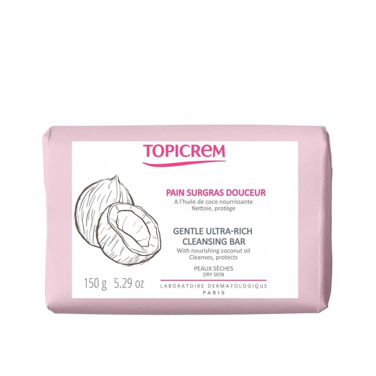 Topicrem - Gentle Ultra-Rich Cleansing Bar 150G