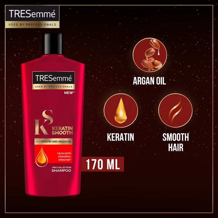 Tresemme Keratin Smooth Shampoo 170ml - Snapcart.pk