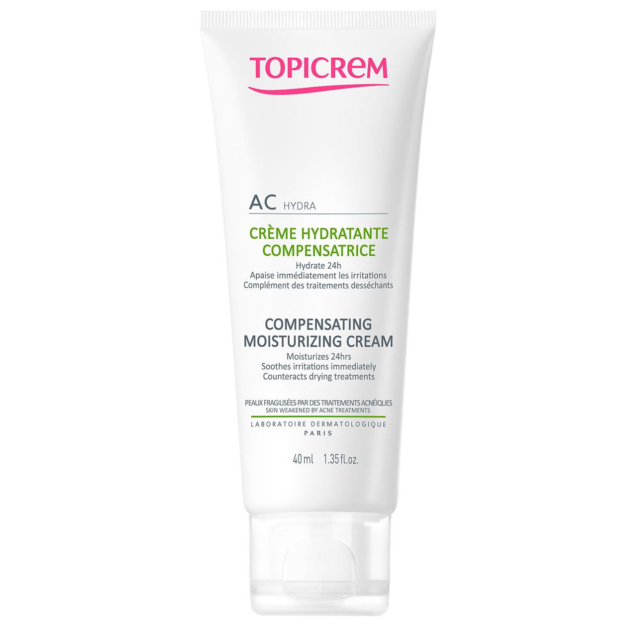 Topicrem - Ac Compensating Moisturizing Cream 40Ml