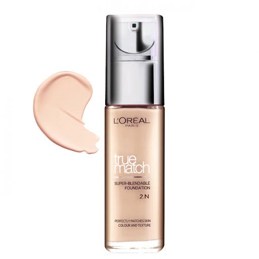 L'Oréal Paris True Match Liquid Foundation with SPF and Hyaluronic Acid 30ml