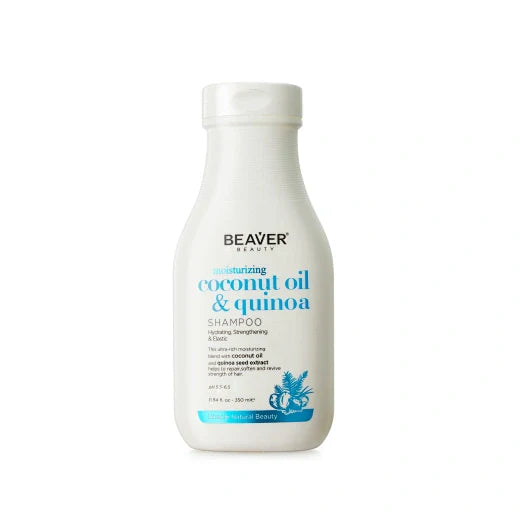 Beaver Coconut Oil & Quinoa Shampoo 350Ml