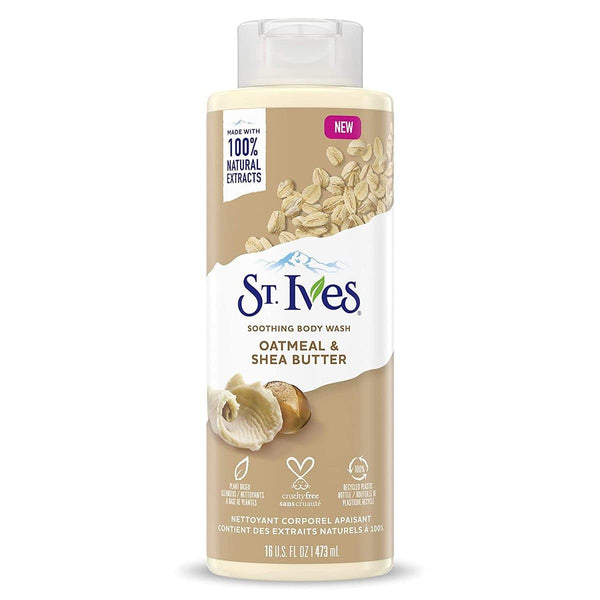 Stives Body Wash Soothing Oatmeal & Shea Butter 16Oz/473Ml - My Store