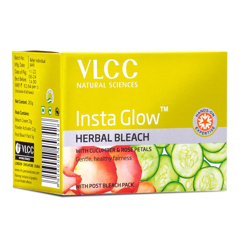 VLCC - InstaGlow Herbal Bleach Kit
