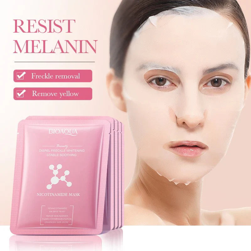 Bioaqua Nicotinamide Facial Mask - 1 PC