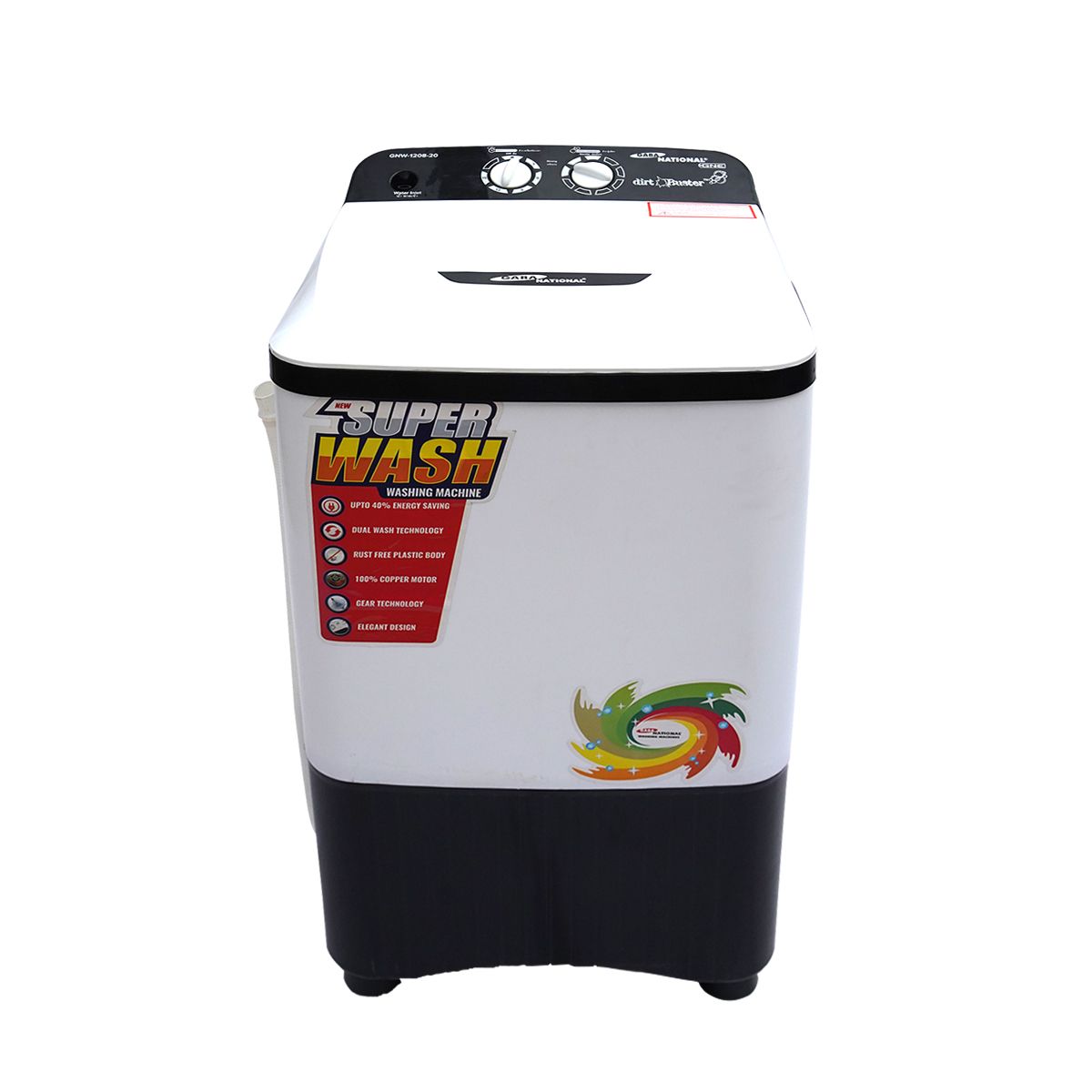 Single Tub Washing Machine - GNW-1208 STD - 12Kg - My Store