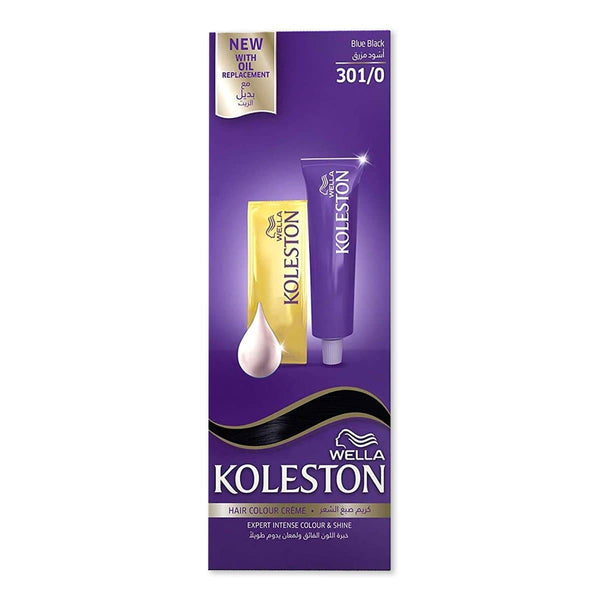 Wella Koleston - Hair Colour Cream 301/0 Blue Black