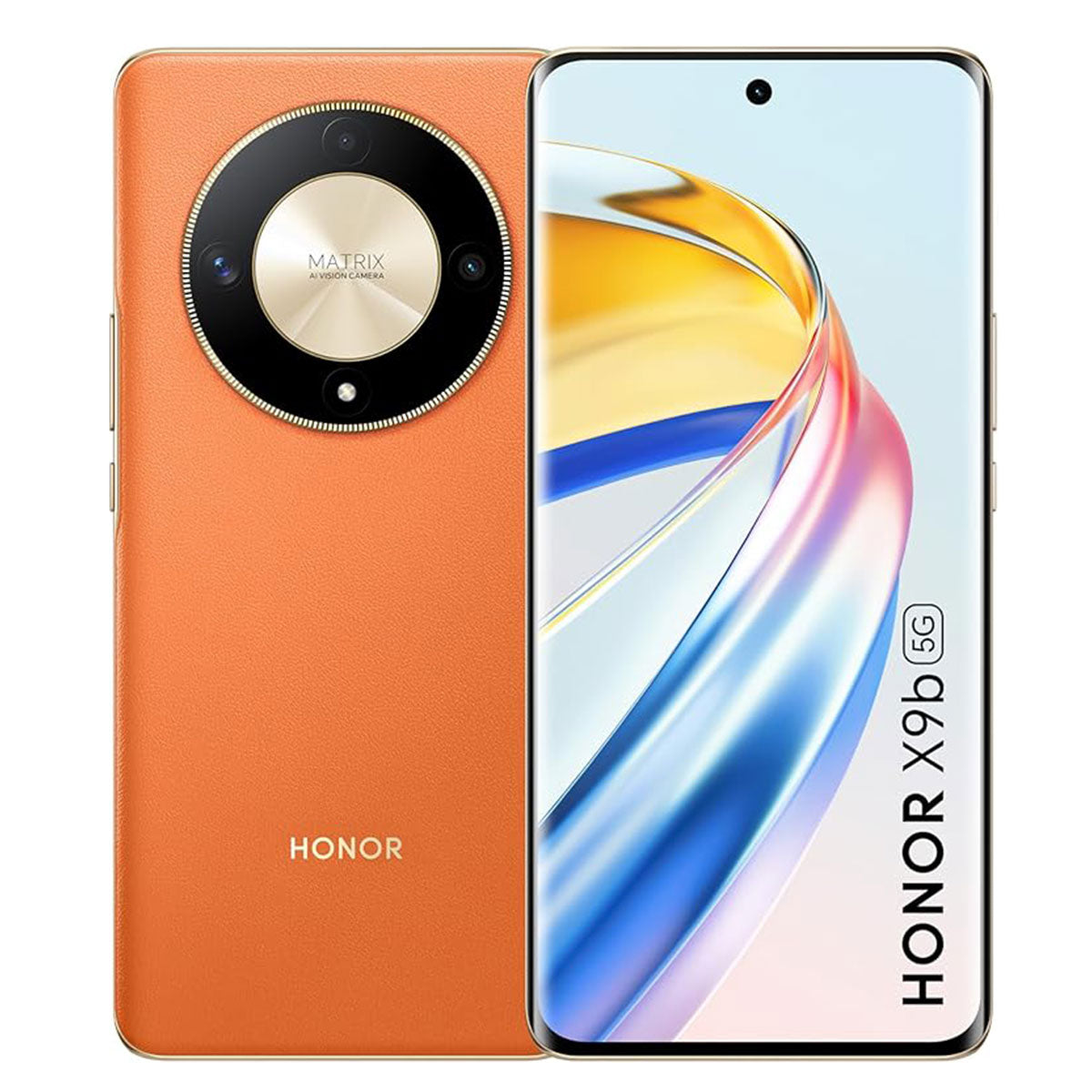 HONOR X9b 5G Sunrise Orange, 12GB RAM + 256GB ROM, Dual Sim, 120Hz Curved AMOLED Display, 5800 mAh Battery, 108MP Triple Camera, 4nm Snapdragon 6 Gen 1 Chipset, Android 13 - PTA Approved - Snapcart.pk