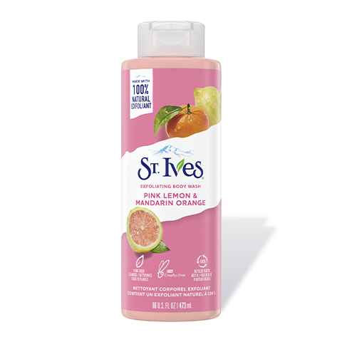 Stives Body Wash Pink Lemon & Mandarin Orange 22Oz/650Ml