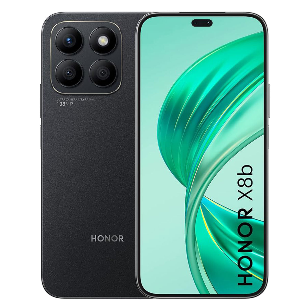 HONOR X8b Smartphone 4G Titanium Silver, 8RAM 512GB ROM, 108MP Main Camera + 50MP Selfie Camera, 90Hz Super AMOLED Display, 4500mAh Battery, 35W SuperCharge, 6nm Snapdragon Chipset, Android 13 - PTA Approved - Snapcart.pk