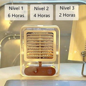 Humidifier Spray Fan Portable Fan USB Desktop Fan with Night Light for Summer Home Appliance - My Store