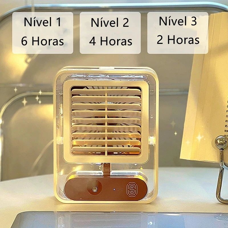 Humidifier Spray Fan Portable Fan USB Desktop Fan with Night Light for Summer Home Appliance - My Store