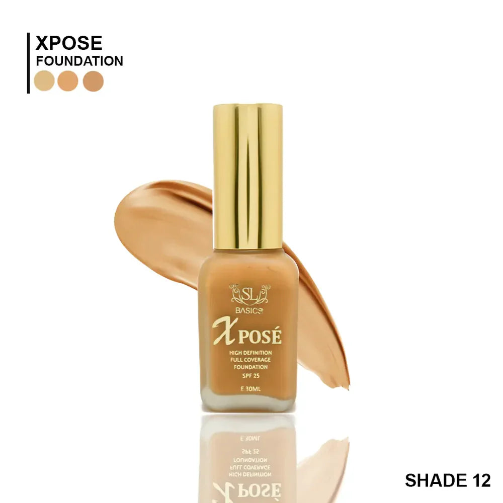 SL Basics - Xpose Shade 12 Foundation - 30ml - My Store