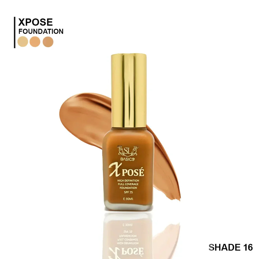 SL Basics - Xpose Shade 16 Foundation - 30ml - My Store