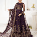 LA CELESTE By Zarif 3 Piece Unstitched Suits ZLC 06 LAVENDER- Luxury Formals Collection