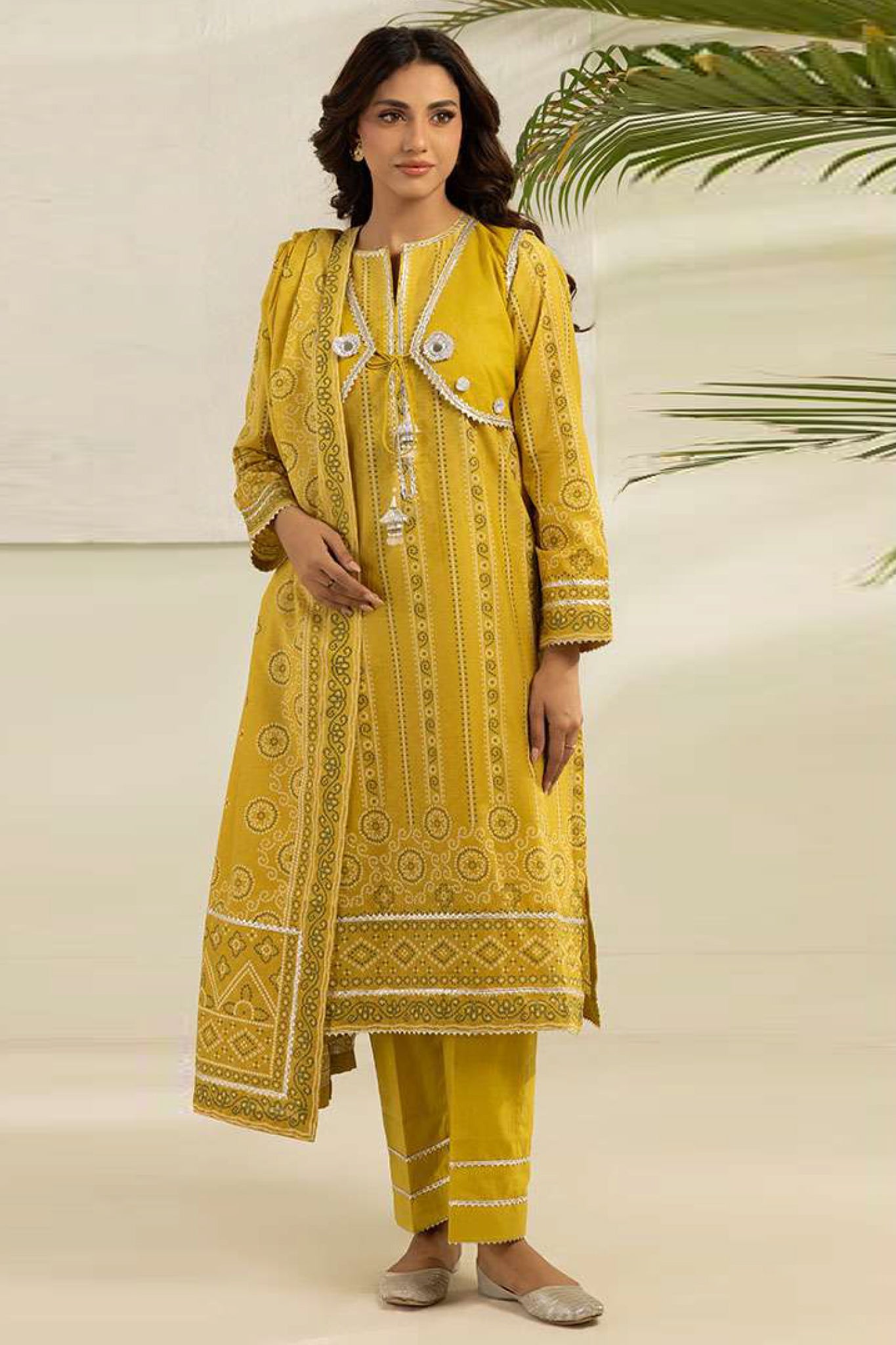 Zellbury Unstitched 3 Piece Lawn Edit 4 Suit-WUS26X30481