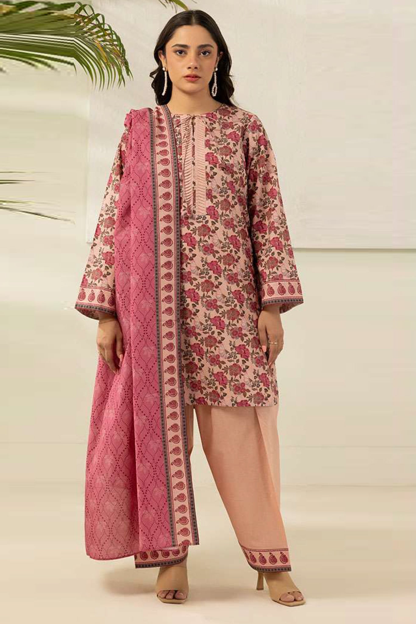 Zellbury Unstitched 3 Piece Lawn Edit 4 Suit-WUS26X30482