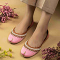 Zuruj Khussa Suit-Zun-4-Baby Pink