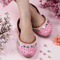 Zuruj Khussa Suit-Zun-91-Baby Pink
