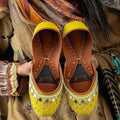 Zuruj Khussa Suit-Zun-91-Yellow